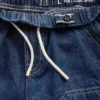 Kinderen '90s loszittende, comfortabele denim korte broeken voor carpenters