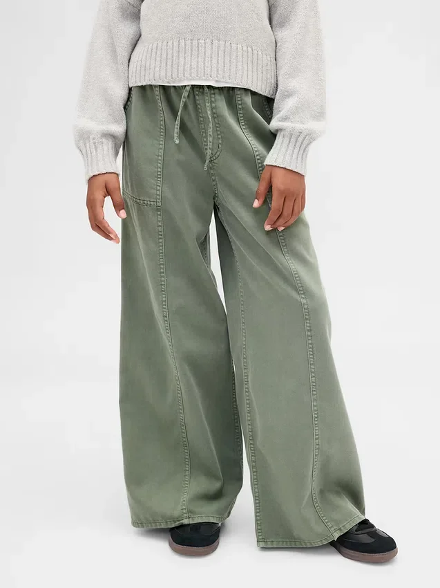 Kinderen Baggy broek van twill