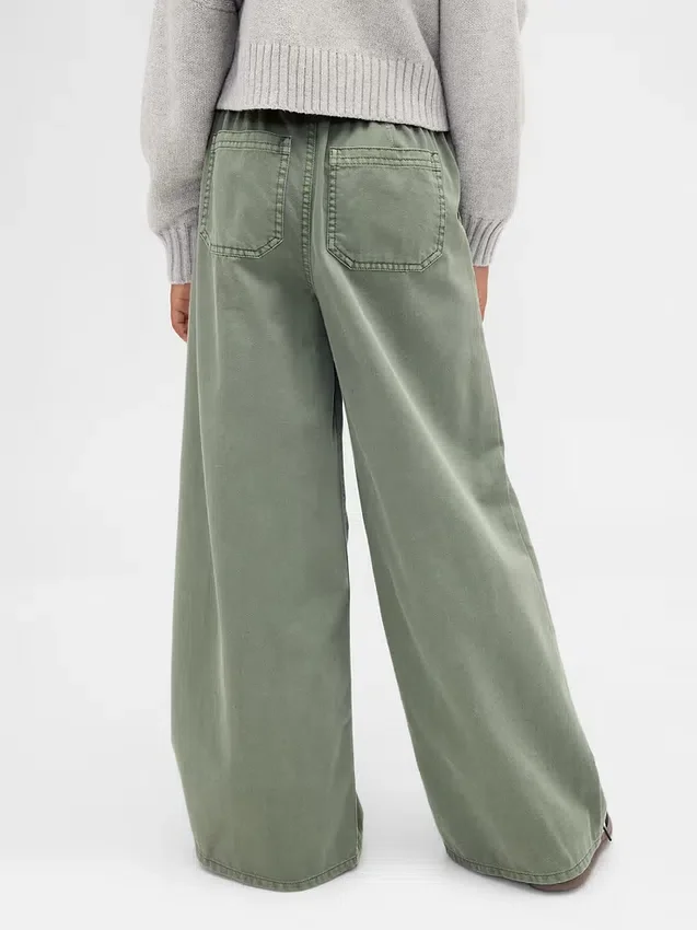 Kinderen Baggy broek van twill