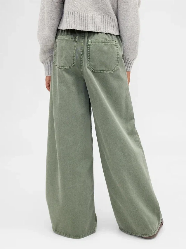 Kinderen Baggy broek van twill