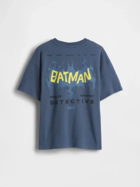 Kinderen Batman T-shirt met print in relaxte pasvorm