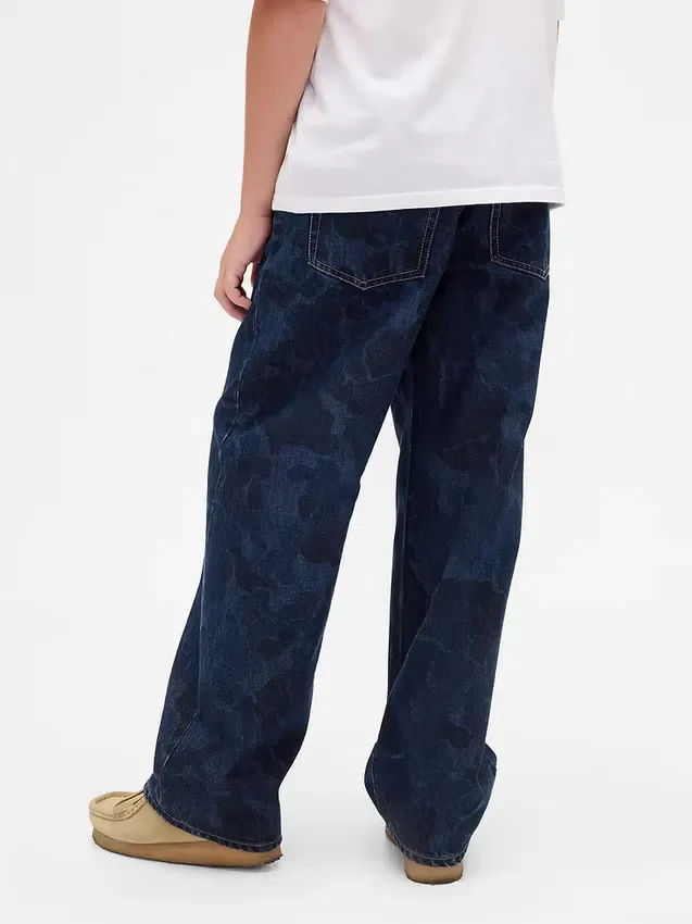 Kinderen Camo Easy Baggy Jeans