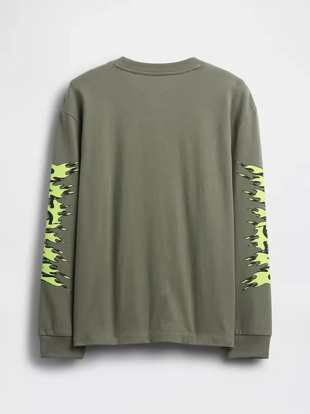 Kinderen DC™ T-shirt met print in relaxte pasvorm