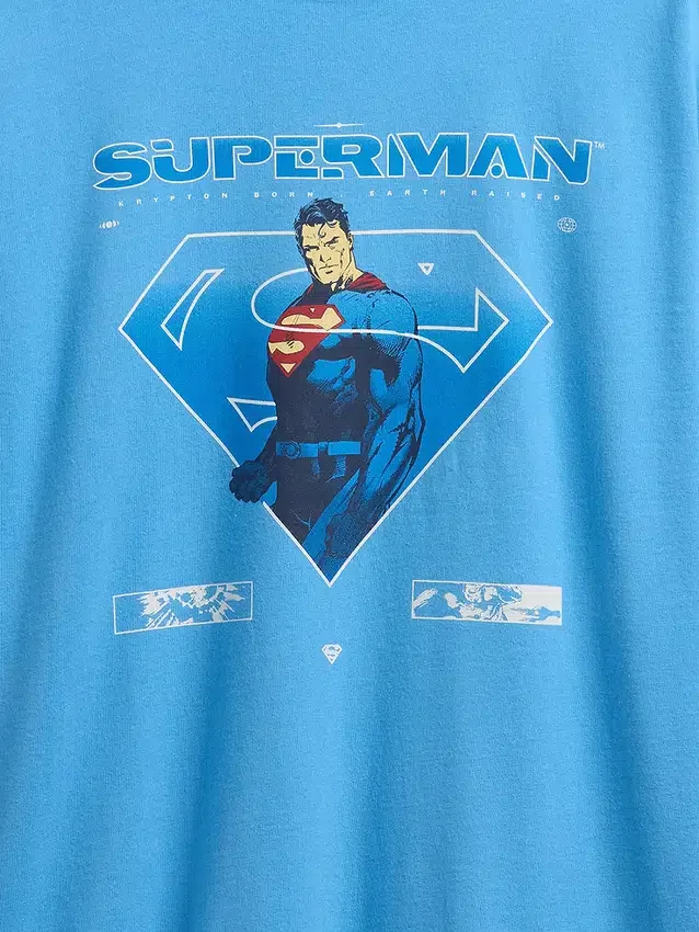 Kinderen DC™ T-shirt met print in relaxte pasvorm