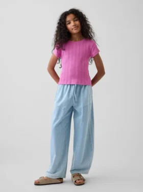 Kinderen High Rise Relaxed Easy Jeans