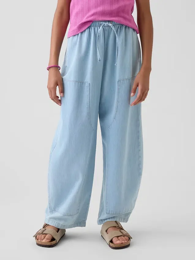 Kinderen High Rise Relaxed Easy Jeans