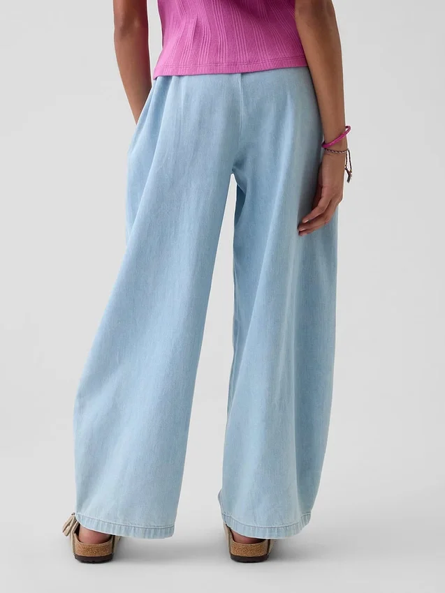Kinderen High Rise Relaxed Easy Jeans