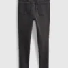 Kinderen: Jegging met hoge taille en distressed-look tot aan de enkels