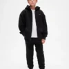 Kinderen: Joggingbroek met relaxte pasvorm en sherpa-voering