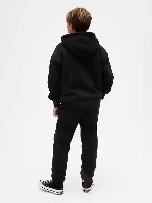 Kinderen: Joggingbroek met relaxte pasvorm en sherpa-voering