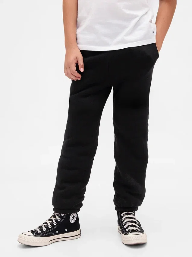 Kinderen: Joggingbroek met relaxte pasvorm en sherpa-voering