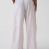 Kinderen Linnen-katoenen gemakkelijke broek met wijde pijpen