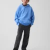 Kinderen: moderne, relaxte rechte kaki broek