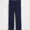 Kinderen: moderne, relaxte rechte kaki broek