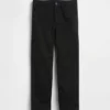 Kinderen: moderne, relaxte rechte kaki broek