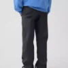 Kinderen: moderne, relaxte rechte kaki broek