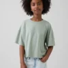 Kinderen oversized boxy T-shirt