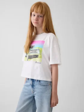 Kinderen oversized boxy T-shirt