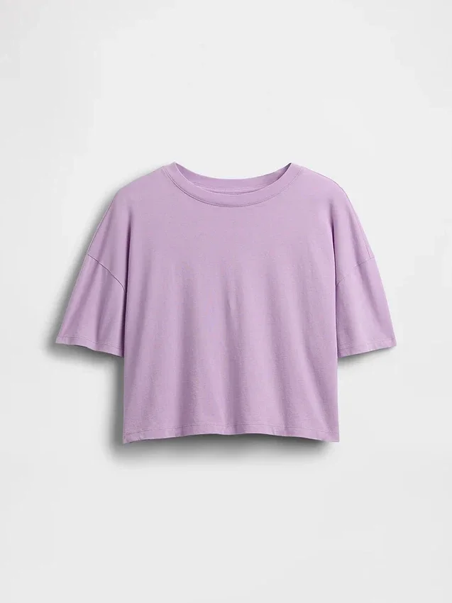 Kinderen oversized boxy T-shirt
