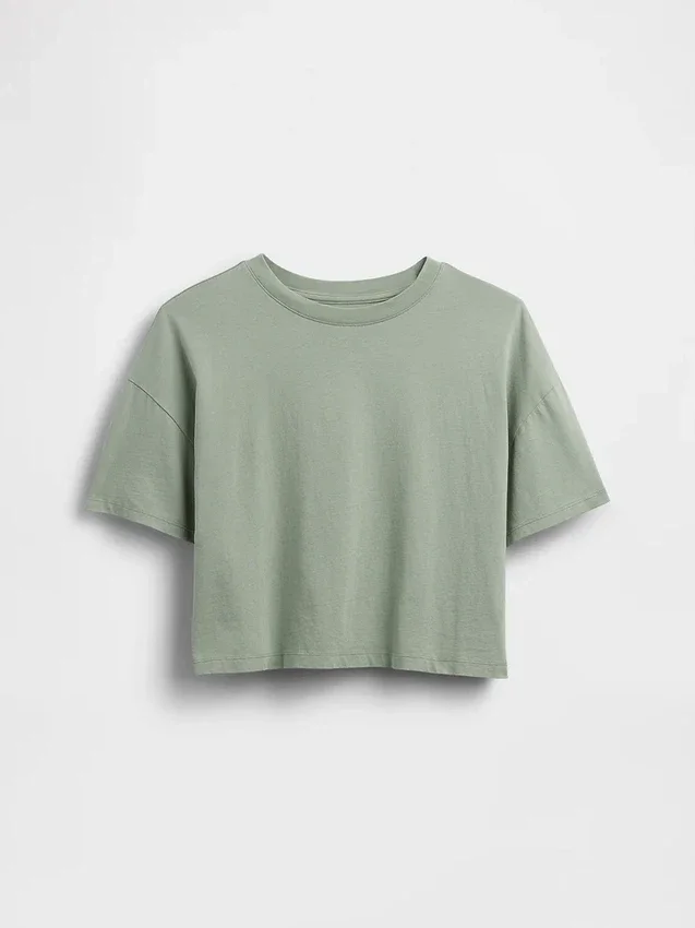 Kinderen oversized boxy T-shirt