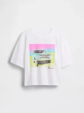 Kinderen oversized boxy T-shirt