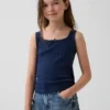 Kinderen Pointelle-tanktop