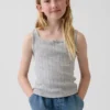 Kinderen Pointelle-tanktop