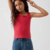 Kinderen Pointelle-tanktop