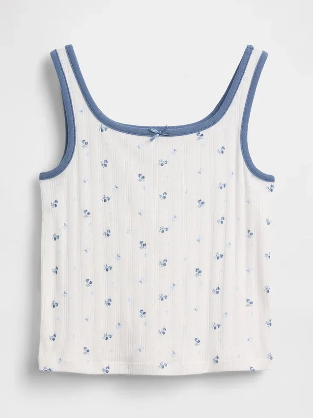 Kinderen Pointelle-tanktop