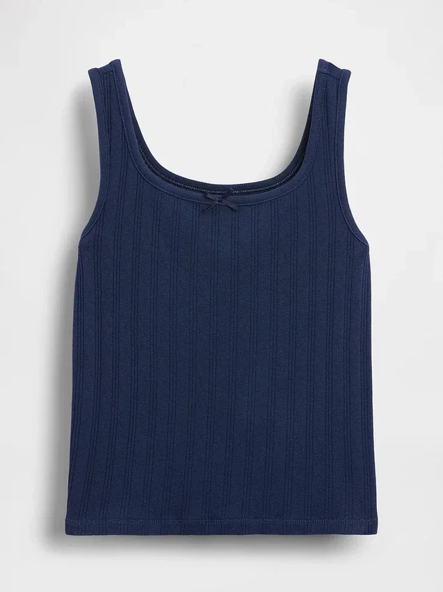 Kinderen Pointelle-tanktop