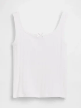 Kinderen Pointelle-tanktop