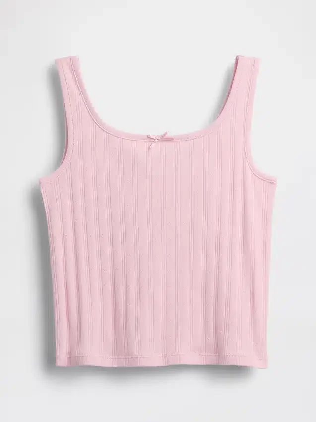 Kinderen Pointelle-tanktop