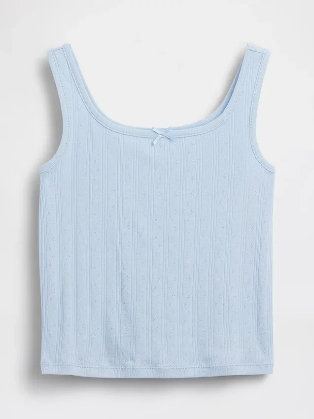 Kinderen Pointelle-tanktop