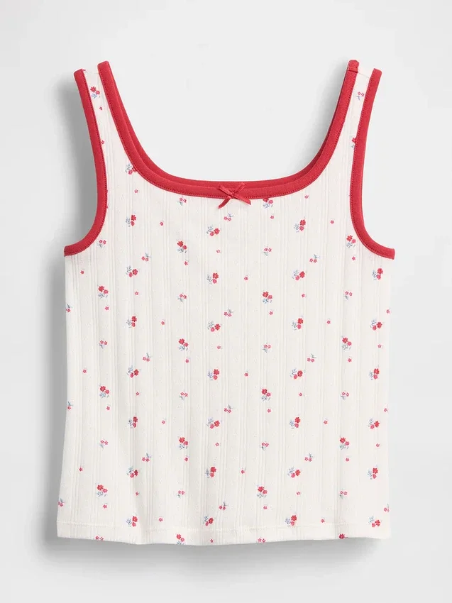 Kinderen Pointelle-tanktop