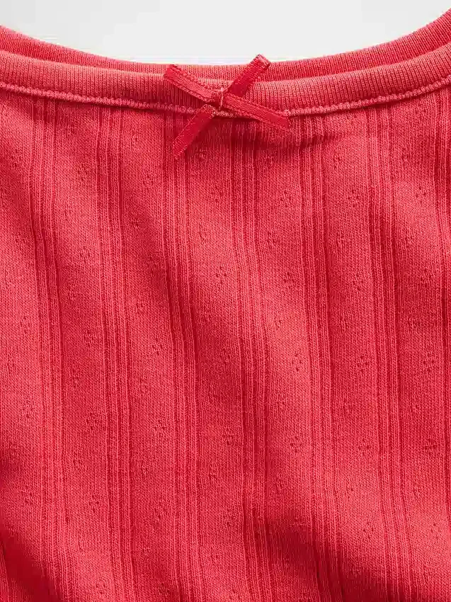 Kinderen Pointelle-tanktop