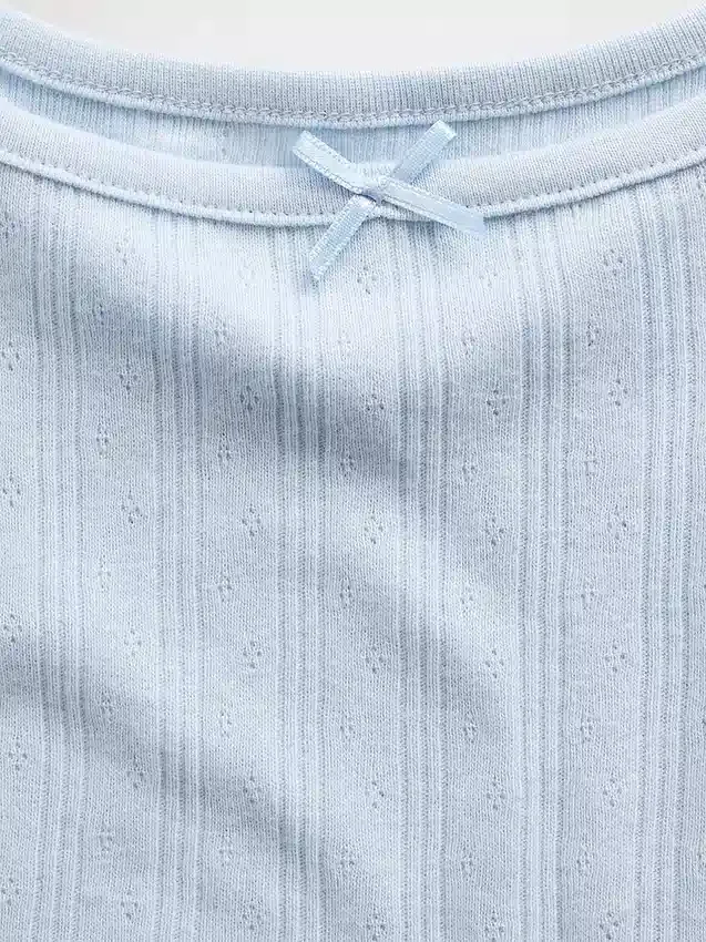 Kinderen Pointelle-tanktop