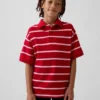 Kinderen: poloshirt van piqué met relaxte pasvorm