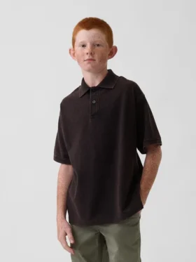 Kinderen: poloshirt van piqué met relaxte pasvorm