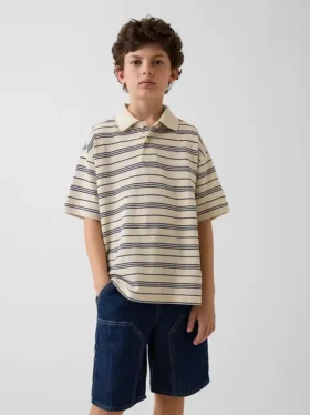 Kinderen: poloshirt van piqué met relaxte pasvorm