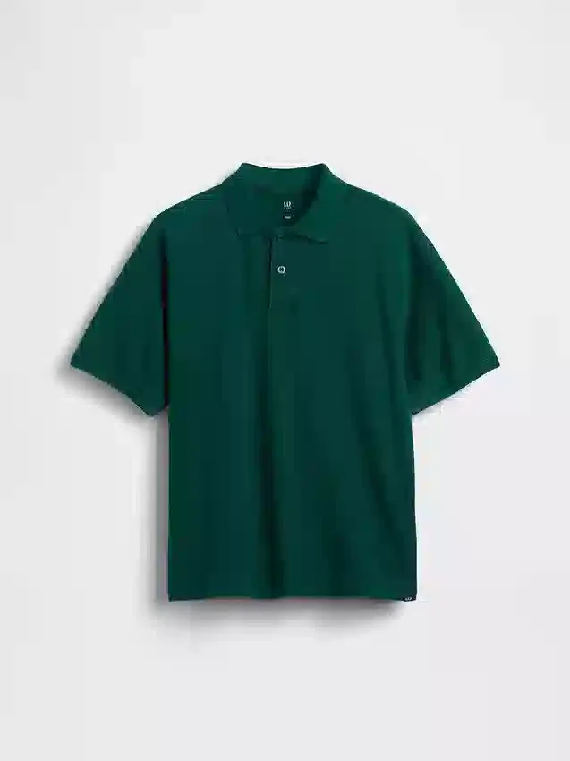 Kinderen: poloshirt van piqué met relaxte pasvorm