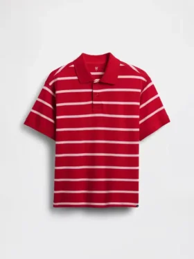 Kinderen: poloshirt van piqué met relaxte pasvorm