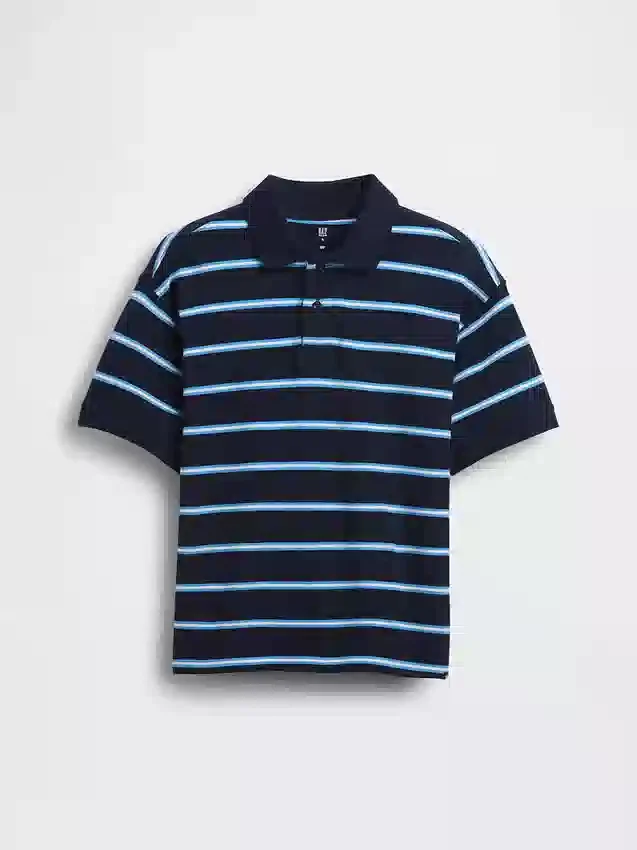 Kinderen: poloshirt van piqué met relaxte pasvorm