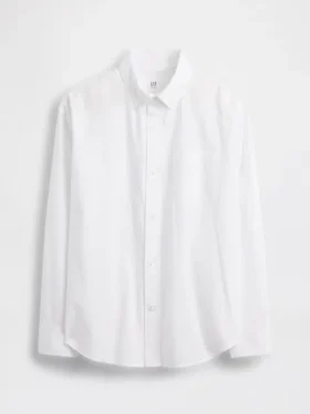 Kinderen Popeline Uniform Relaxed Overhemd
