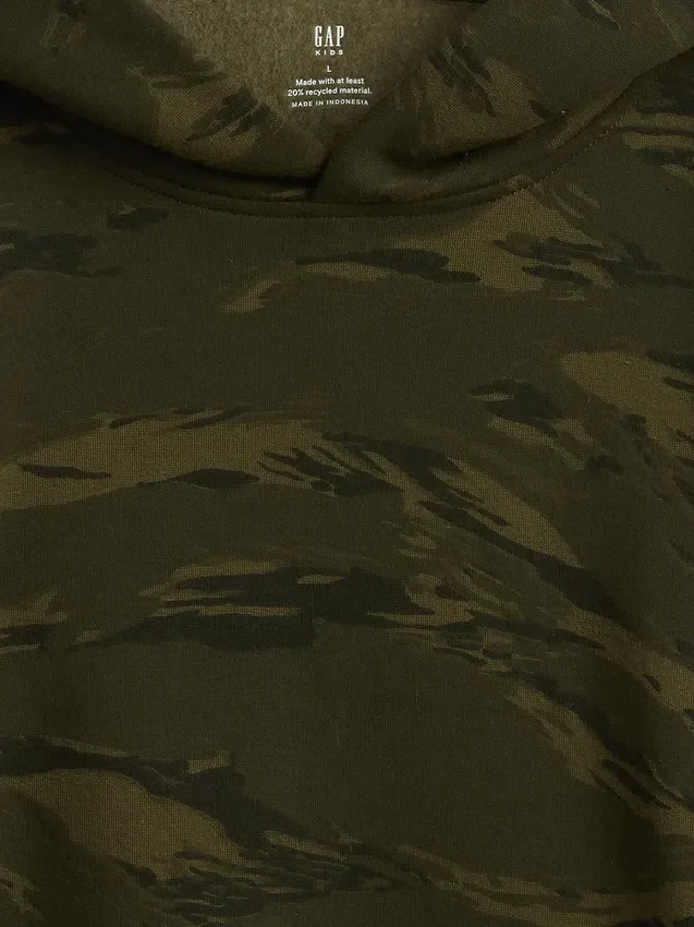 Kinderen Relaxed Camo-hoodie