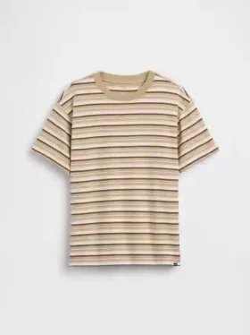 Kinderen Relaxed gestreept T-shirt