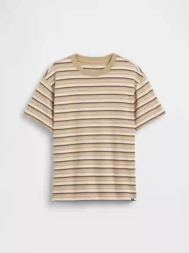 Kinderen Relaxed gestreept T-shirt
