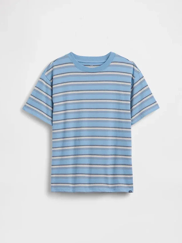 Kinderen Relaxed gestreept T-shirt