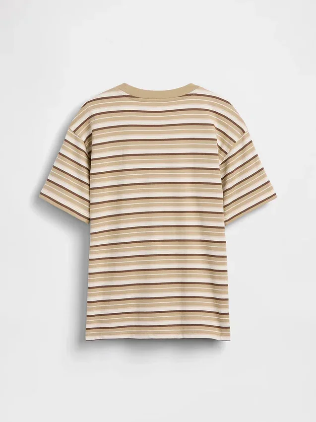 Kinderen Relaxed gestreept T-shirt