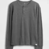 Kinderen Relaxed Henley-T-shirt