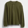 Kinderen Relaxed Henley-T-shirt